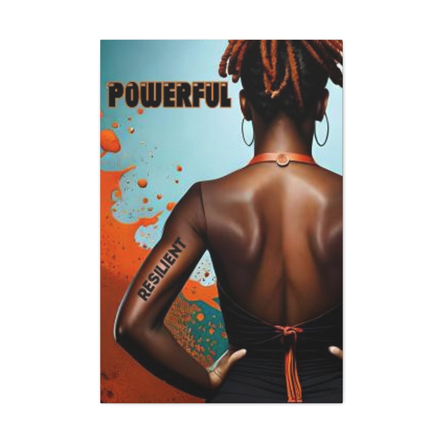 the POWERUL Canvas Gallery Wraps