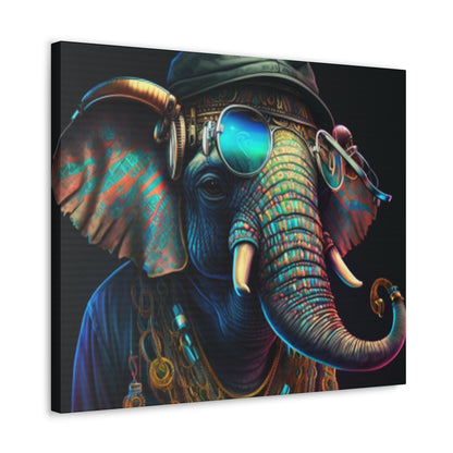 the rich broken Elephant Canvas