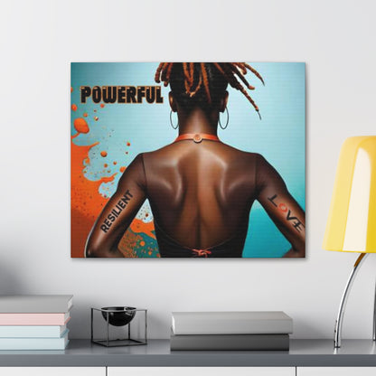 the POWERUL Canvas Gallery Wraps