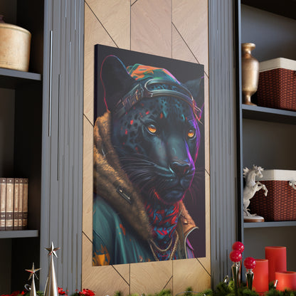 the Black Panther hoodie Canvas