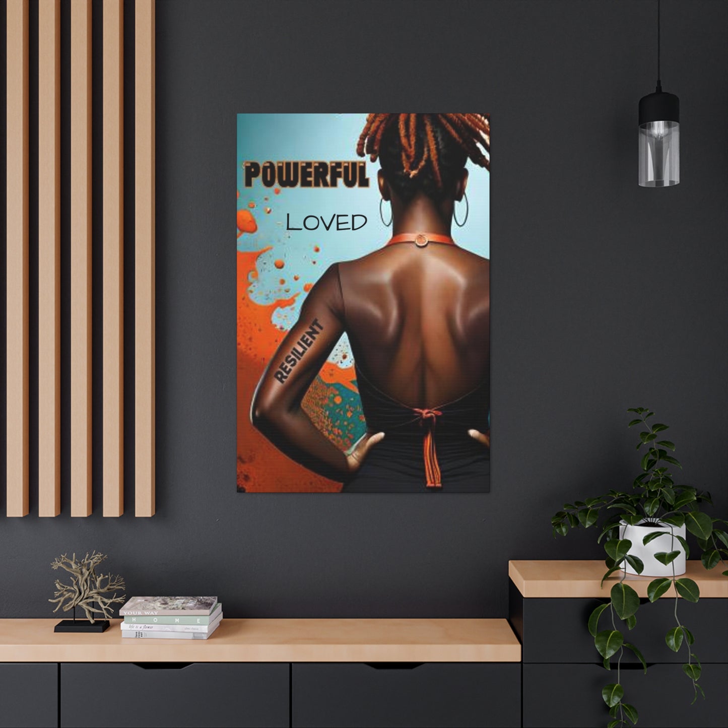 the POWERUL Canvas Gallery Wraps