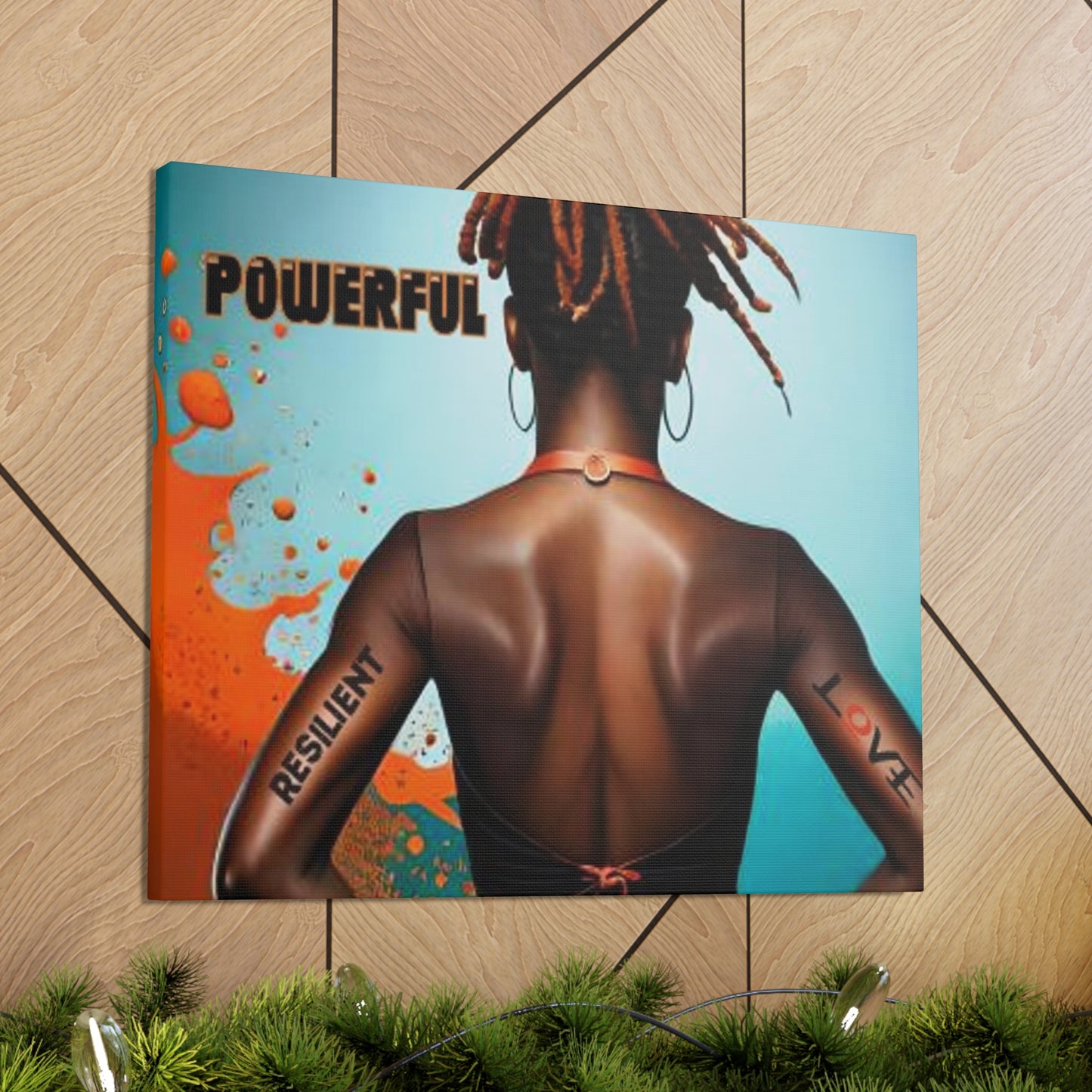 the POWERUL Canvas Gallery Wraps